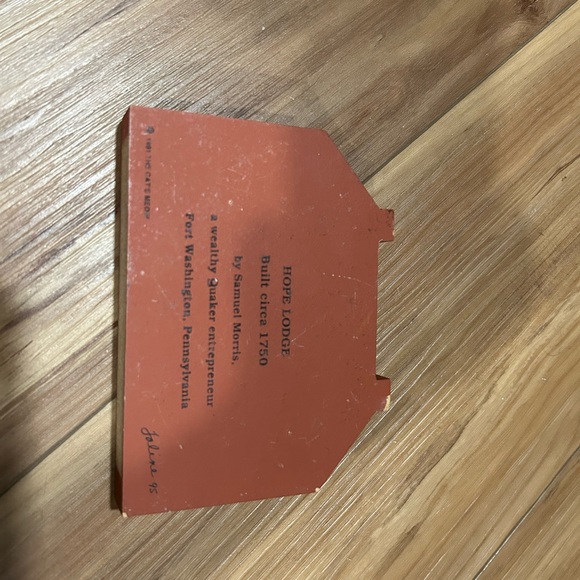 Shelf Sitter Hope Lodge by Samuel Morris c 1981 Cat's Meow VGC Ft Washington PA - Picture 2 of 2